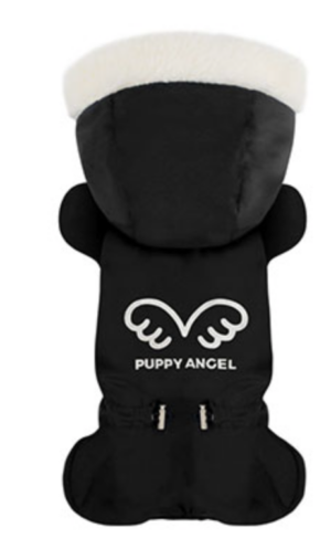 Puppy Angel Overalls with Wings for Girls